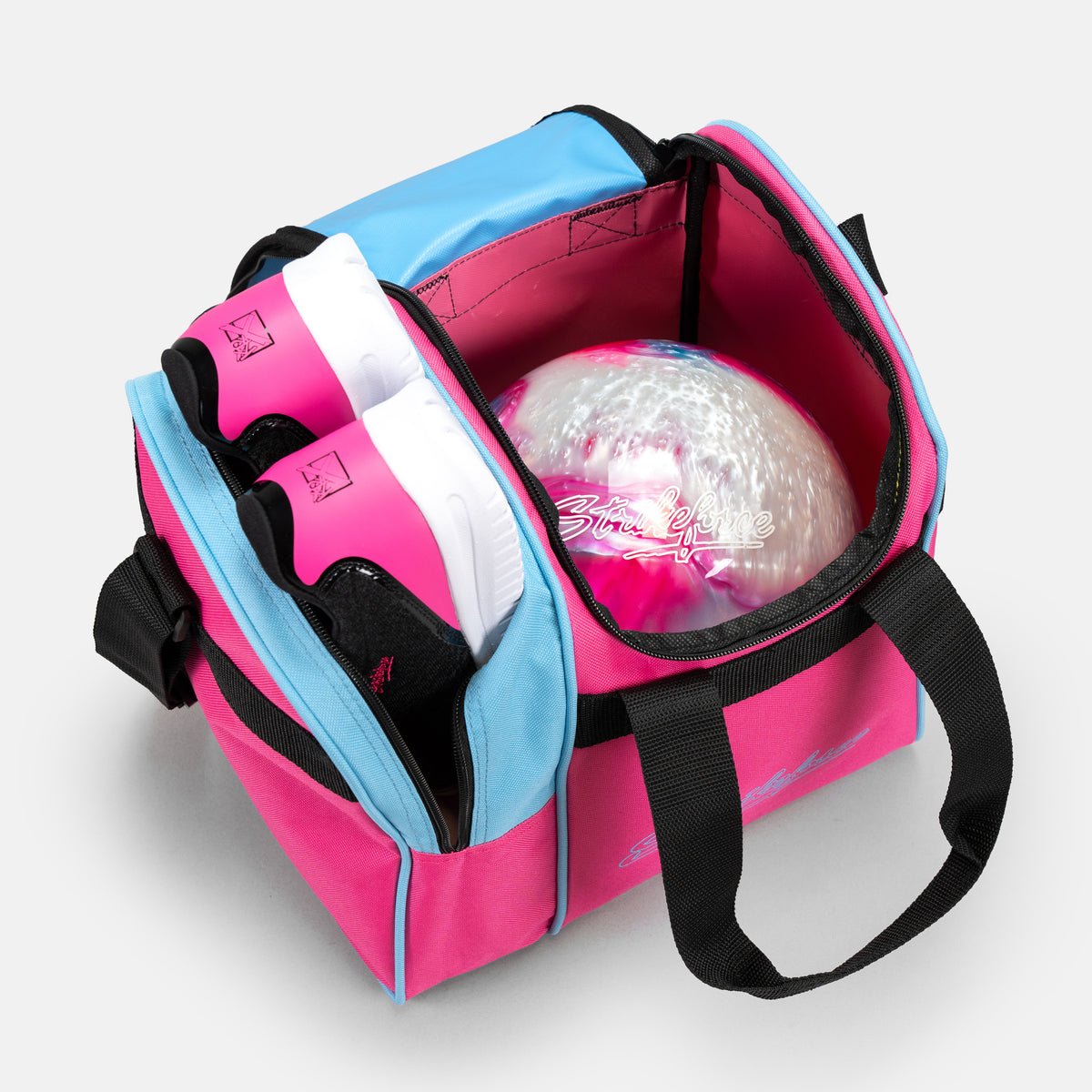 Rook Single Tote Pink/Sky Blue