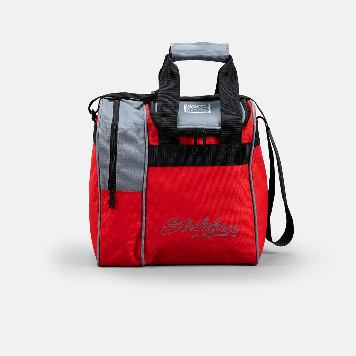Rook Single Tote Red/Charcoal