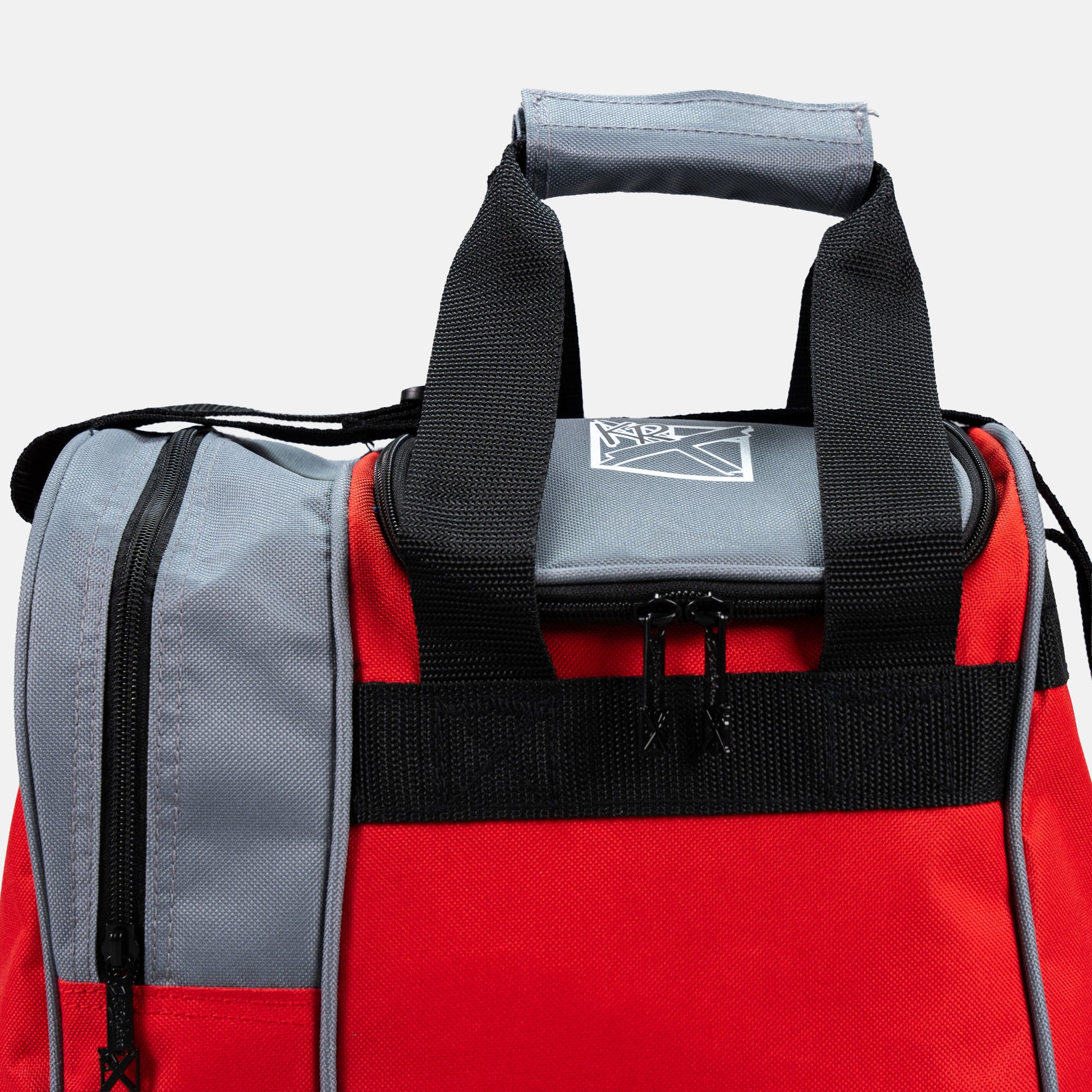Rook Single Tote Red/Charcoal
