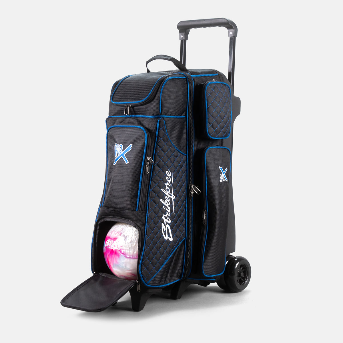 Royal Flush 4x4 Roller Black/Royal