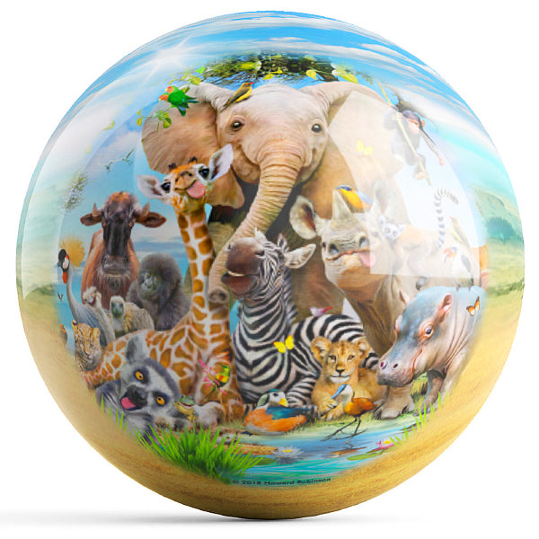 African Animals Selfie
