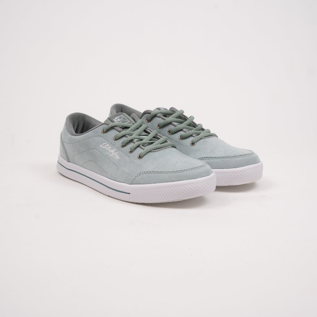A casual women's bowling shoe.