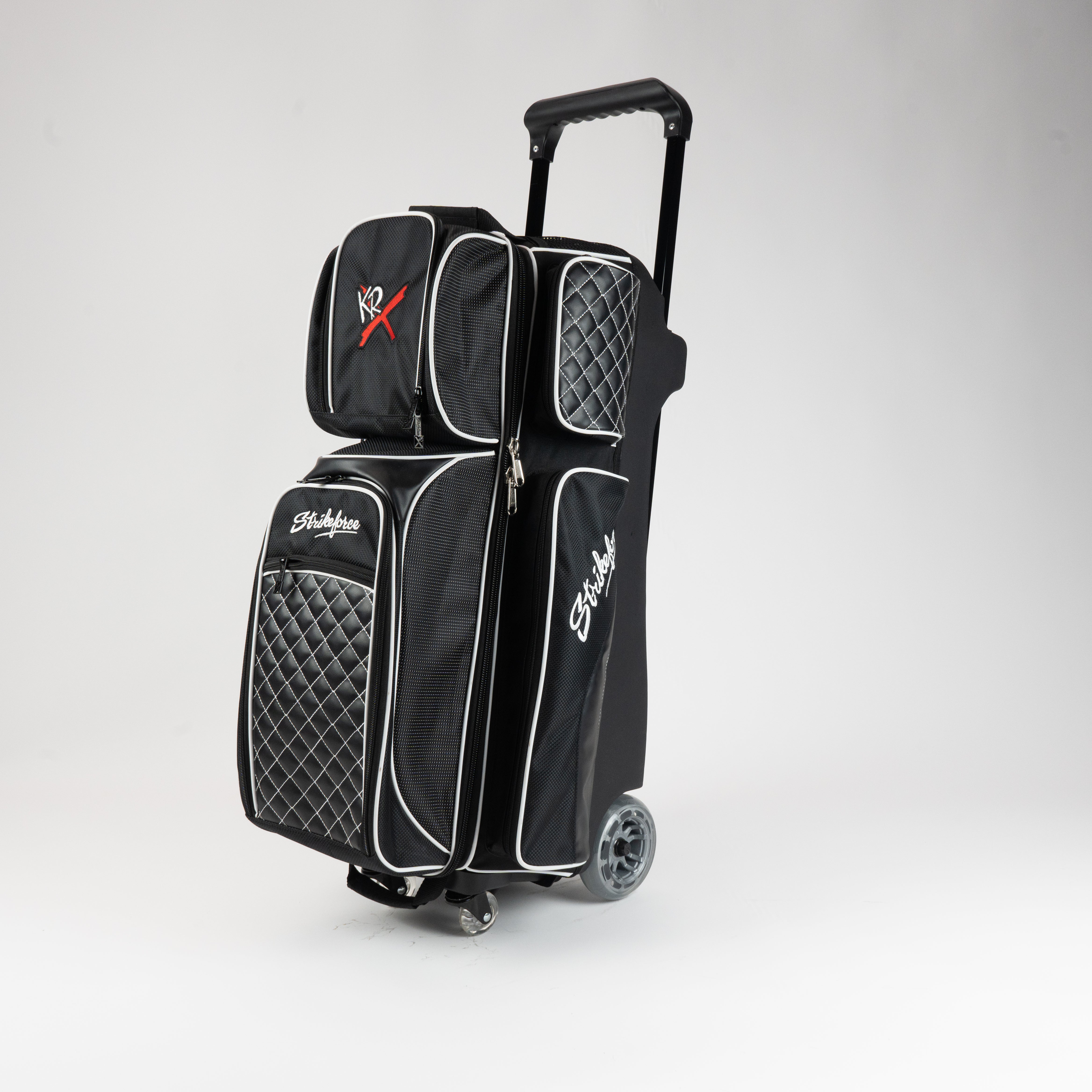 The premium three-ball roller bowling bag.