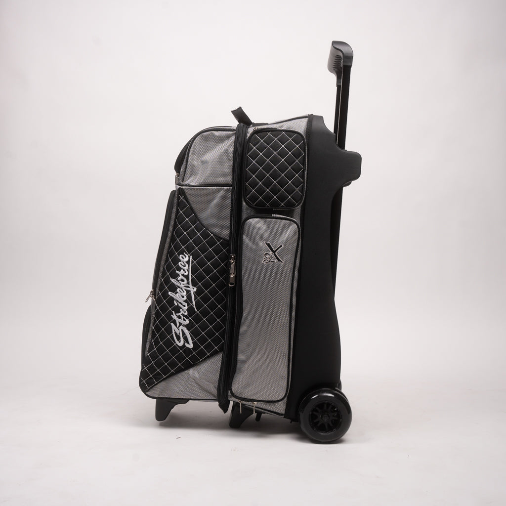 Royal Flush 4x4 Roller Silver/Black