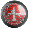 Fire Dept Shield Black