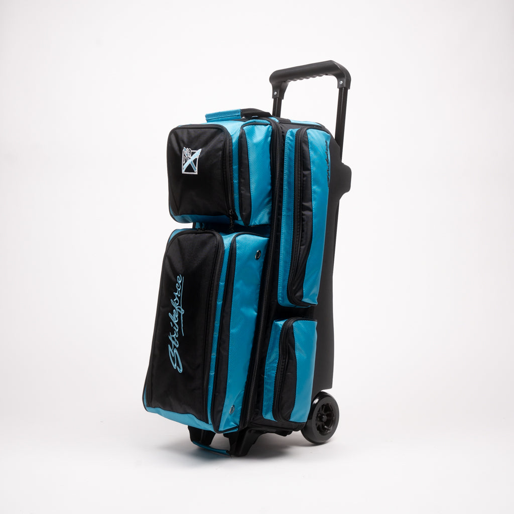 Konvoy Triple Roller Black/Caribbean Blue