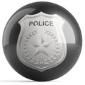 Police Dept Shield Black