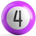 Purple 4 Ball