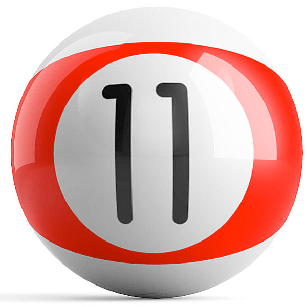 Red Stripe 11 Ball