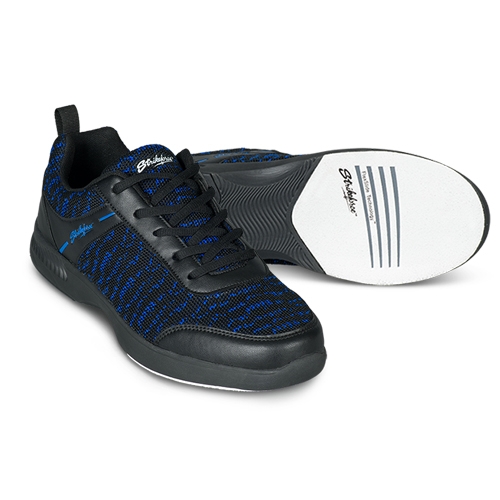 New Women's KR Strikeforce Mist White/Black/Blue Bowling Shoes Size 9 