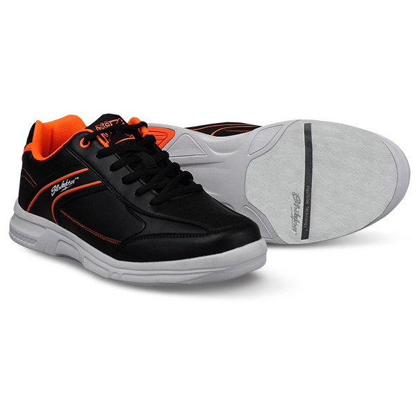 送料無料（沖縄は1000円) KR Strikeforce Flyer Lite Men's Athletic Bowling Shoe with  FlexSlide Technology (Black/Orange, us_Footwear_Size_System, Adult, Men,  Nu【並行輸入商品】