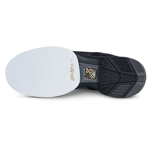 Men's RAGE Bowling Shoes Interchangeable Soles & Heel Black Size 8-14 LEFT HAND 