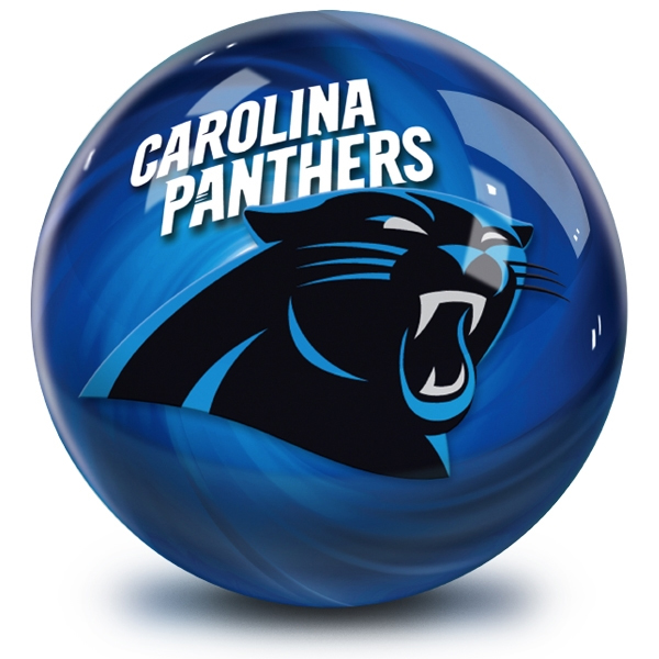 Carolina Panthers bowling ball