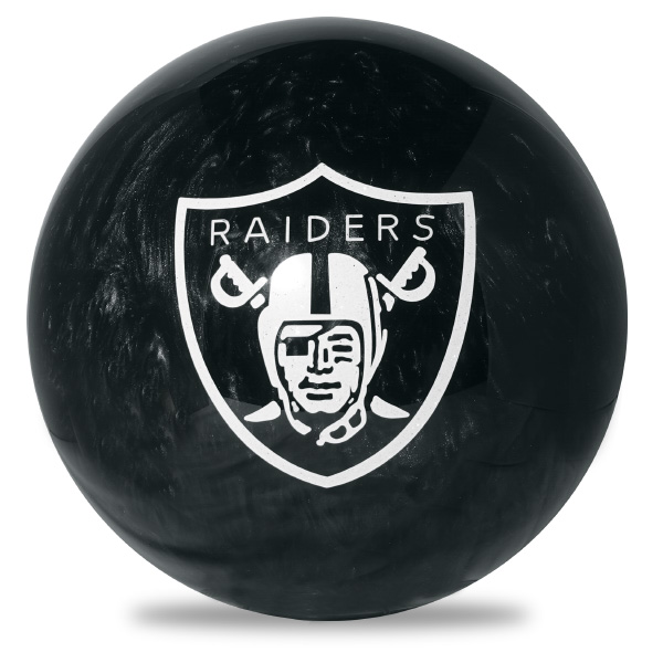 Las Vegas Raiders Teamball 6 x 6 Oval Full Color Magnet