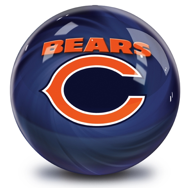 Chicago Bears bowling ball