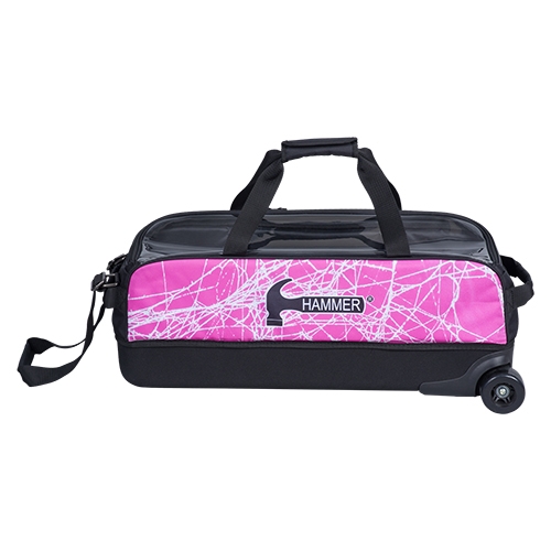 Hammer Black Widow Dye Sublimated 3 Ball Tote Bowling Bag 