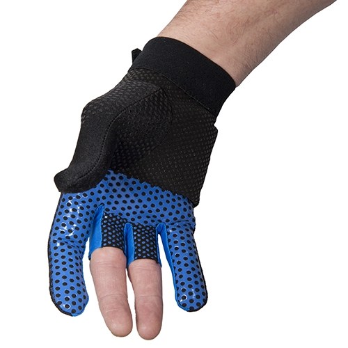Bowling Ball Handschuh Robbys Thumb Saver Glove Daumenschützer schwarz blau 